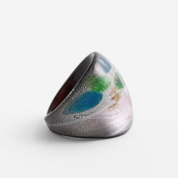 Zara Cosmic Glass Collection Ring - Picture 2 of 4